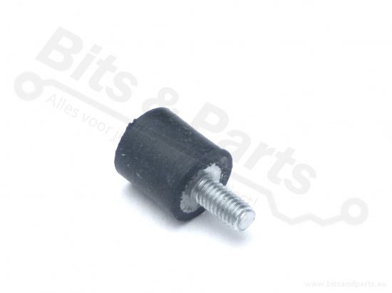 Vibratie-isolator/trillings-demper rubber M3 &diam;8mm